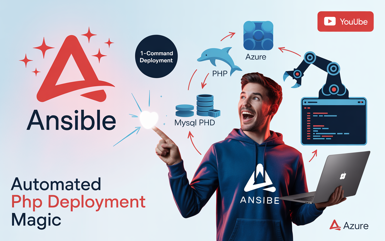 PHP Application Deployment on Azure VMs with Ansible